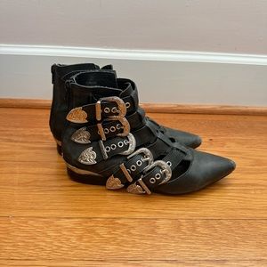 Jeffery Campbell Belted Bootie